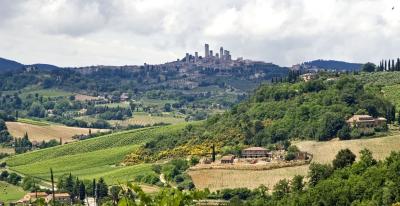 San Gimignano, Toscane, Italy