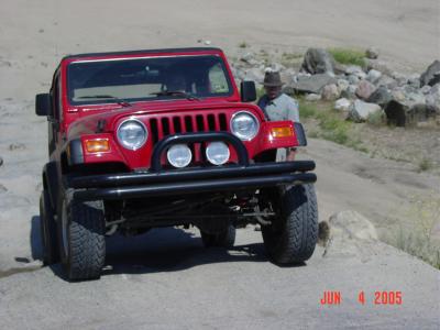   Smile of Mark's Jeep !!!