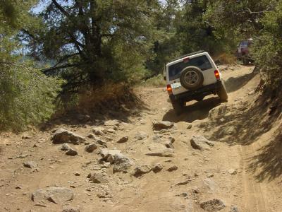  The start of Miller Jeep Trail after Lunch !!!