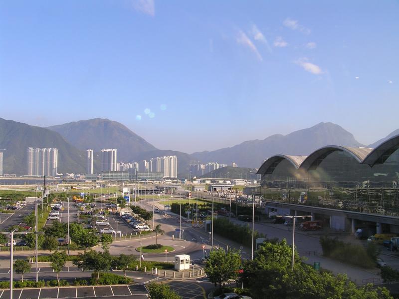 View from HKG terminal