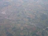 The M25 from 15,000 ft