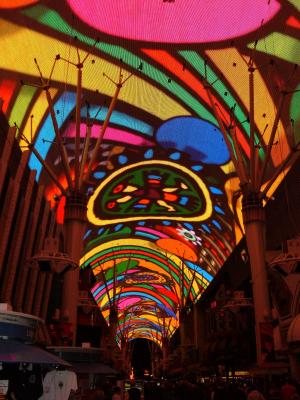 Las Vegas - Freemont Street Light show