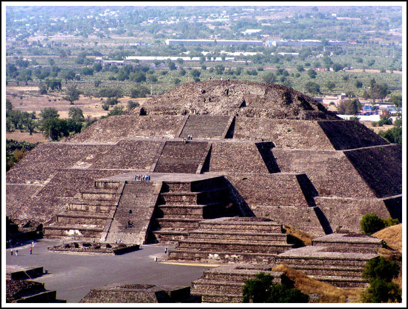 Theotihuacan - the Moon pyramid photo - Jean-Marc Thiebaud photos at ...