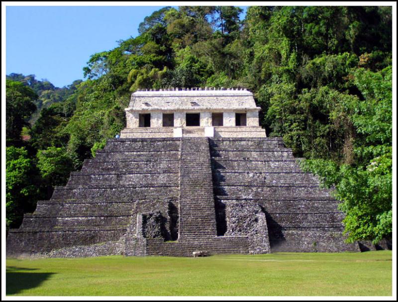 Palenque temple