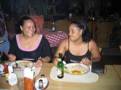 Monica and her daughter