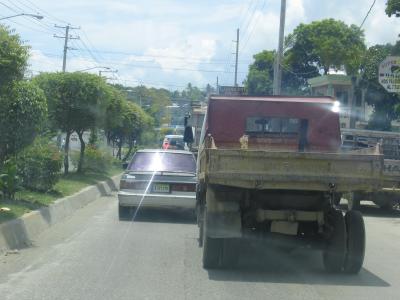 Crazy traffic in the DR, I call it the Terror Ride
