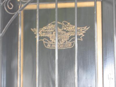 Harley N Rock restaurant's door