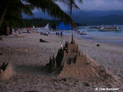 Evening Beach Scene