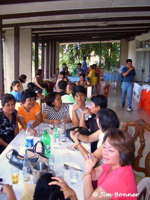Some of the Guests at Mommy Pat's House in Camague