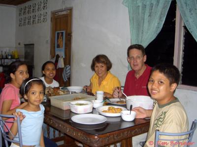 Dinner with Goc-ongs Family