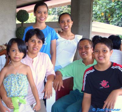 Manong, Gina and Family