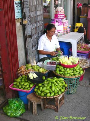A Mango Fruit Vendor
