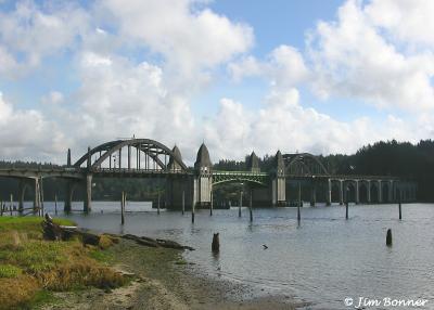 Siuslaw River Bridge From West Side