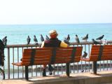 Bird Man of Ventura Boardwalk