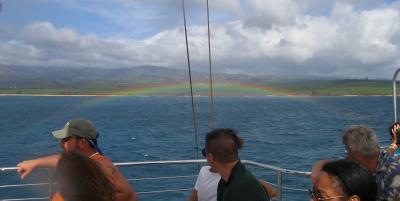 Trailing rainbow