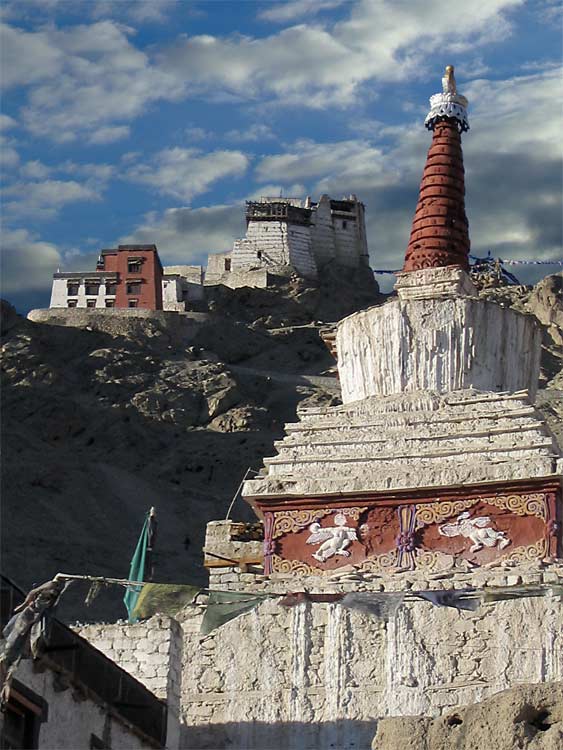 Tsemo Gompa from Nowshera Leh