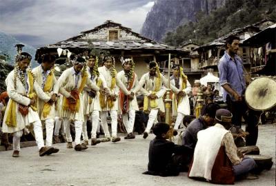 Vashisht Mela dancers 1978