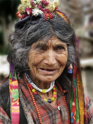 A 'Drokpa' Lady from Dha-Hanu