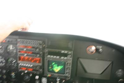 radar on board david's plane