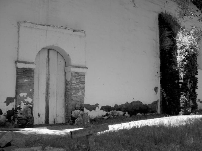 graveyard doorway