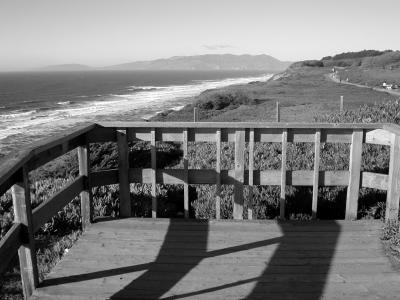 view deck towards the golden gate