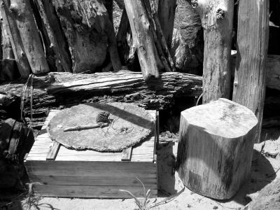 items inside shelter