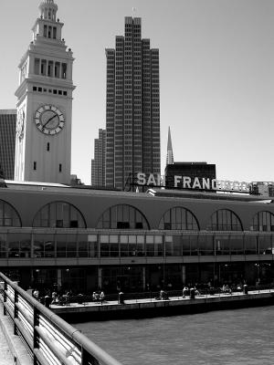 ferry bldg. from observation deck