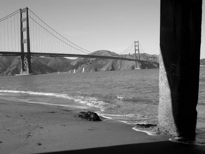 GGB from under pier