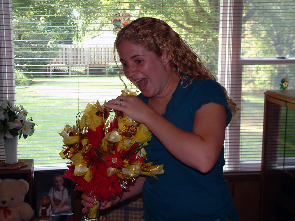 Elena & candy flowers