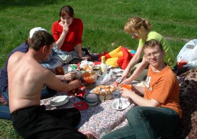 Picnic in country