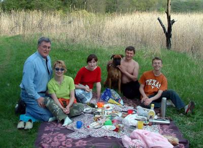 Picnic in country