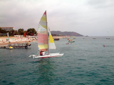 Water sports at Queens Park