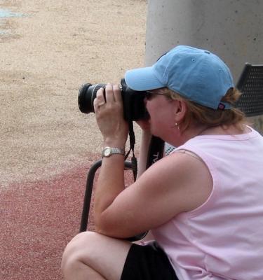 taking pictures