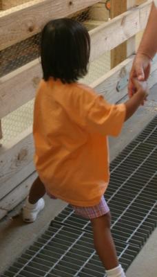 I don't want to step on that grate!