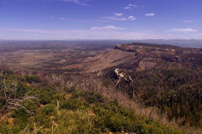 Flat Mesa with 100 + mile view