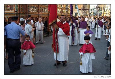 Procession in Mosta