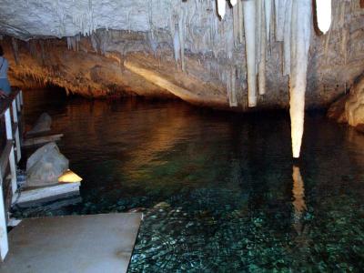 the water is so clear