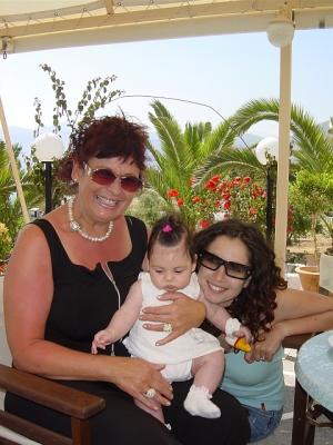 Karin and Niki with Mam Eva
