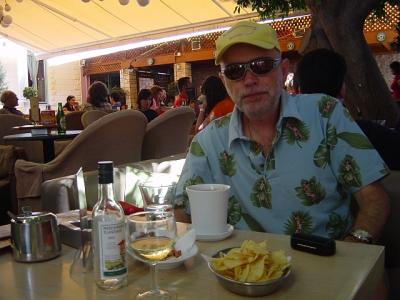 Heraklion relaxing after Shopping ;-)