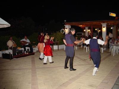 cretan folk dance at Hotel
