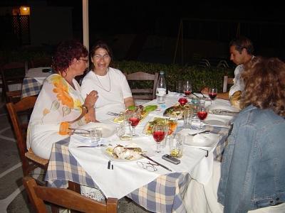 goodbye night dinner with best cook Niki