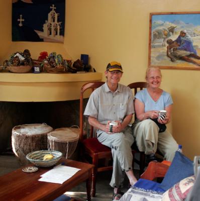 Scott & Carol in Bwindi