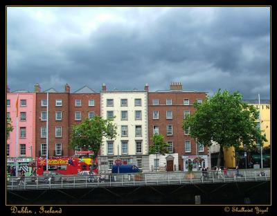 Dublin -the river bank
