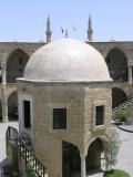 Miniature mosque (seen at the distance: minarets of a large gothic cathedral later turned into a mosque)