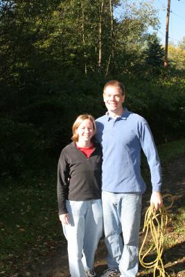 Kyle and Catherine looking cute (okay well Catherine is anyway)