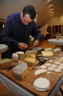 Michel Bras cheese service