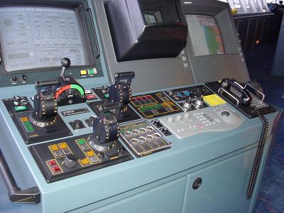 Bridge wing control station