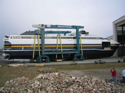 M/V Fairweather launch