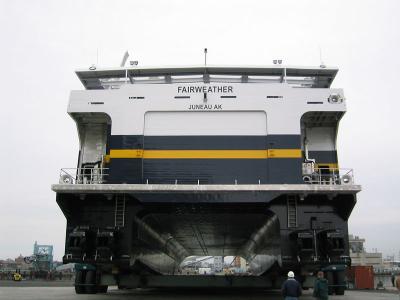 M/V Fairweather launch