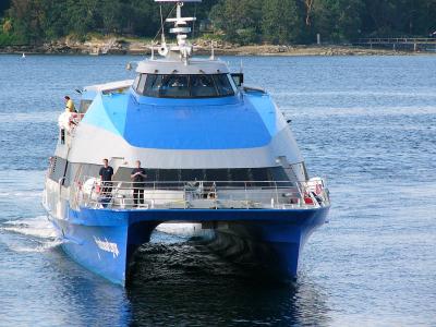 Harbour Lynx arriving at Nanaimo